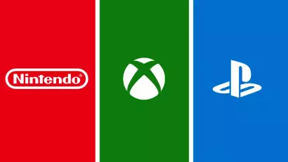 Nintendo Xbox PlayStation logos