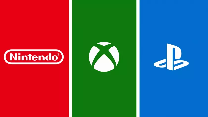 Nintendo Xbox PlayStation logos