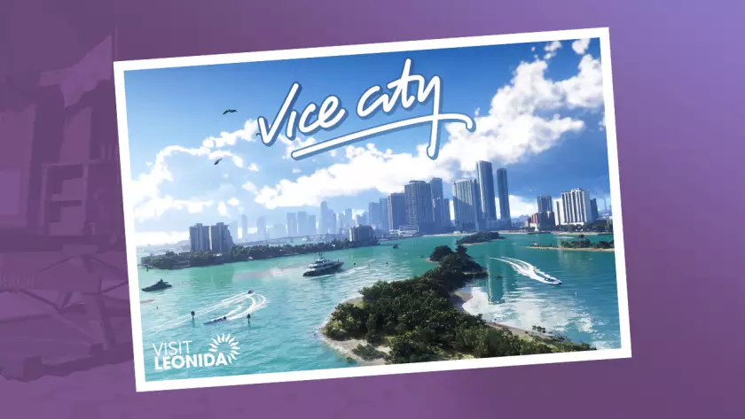 Postal de Vice City en GTA VI